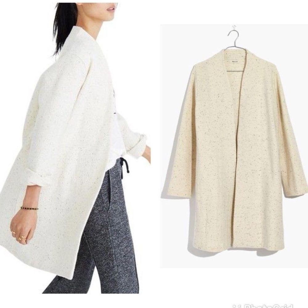Madewell Langley Shop Swing Coat Size L